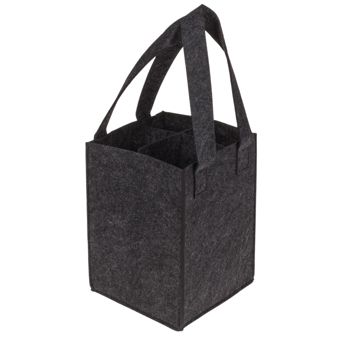 Filz-Tasche für 4 Flaschen,