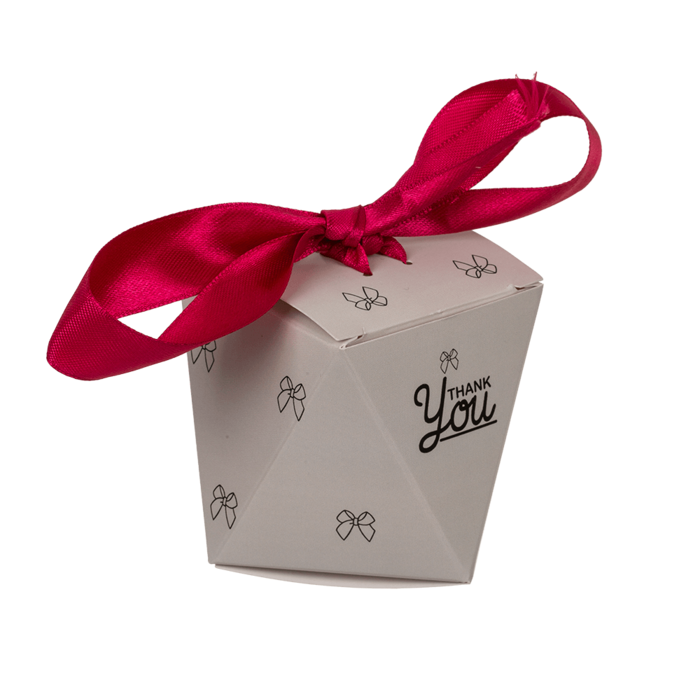 Geschenkbox mit Schleifenband,