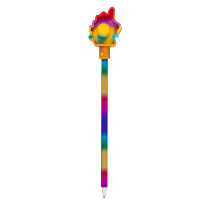 Kugelschreiber, Rainbow Fidget Pop Toy,
