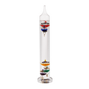 Glas-Galileothermometer, H: ca, 28 cm,
