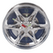Wanduhr, Felge, mit blauer LED, D: ca. 27 cm,