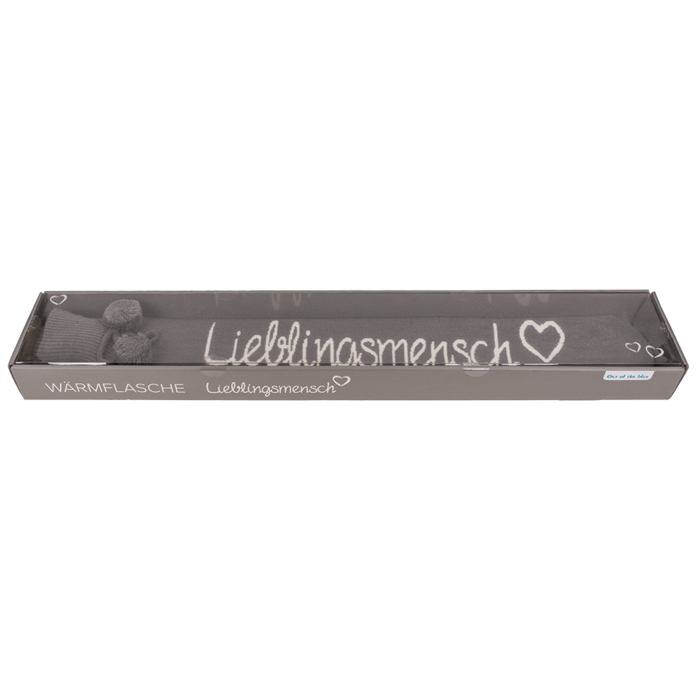 Schlauch-Wärmflasche, Lieblingsmensch,