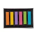 Haar-Kreide, ca. 4 cm, 6-farbig sortiertes Set