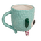 Becher, Monster, verkehrt herum, blau,
