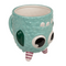 Becher, Monster, verkehrt herum, blau,