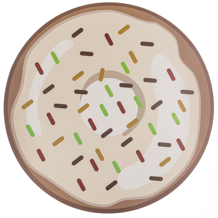 Tischset, Donut, D: ca. 38 cm,