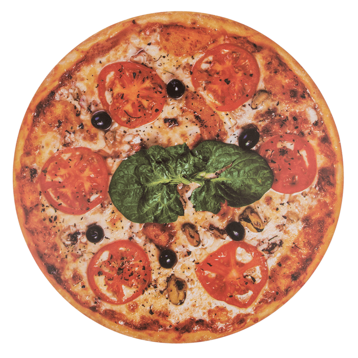 Tischset, Pizza, D: ca. 38 cm,