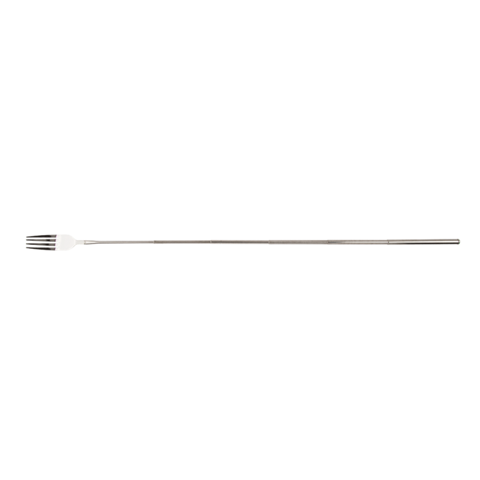 Ausziehbare Metallgabel, 62 cm,
