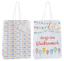 Geschenktüte "Geburtstag",  2/s, L, ca. 32cmH