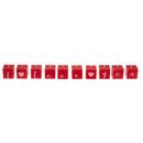 Kerzenblock mit Schrift, I love you,