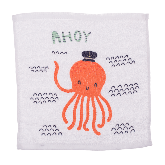Magisches Baumwoll-Handtuch, Oktopus,
