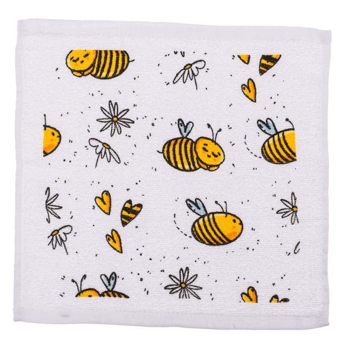 Magisches Baumwoll-Handtuch, Bienen,