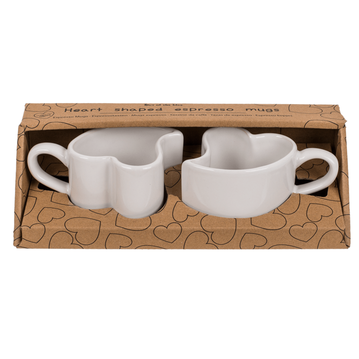 Herzförmige Espressotasse,