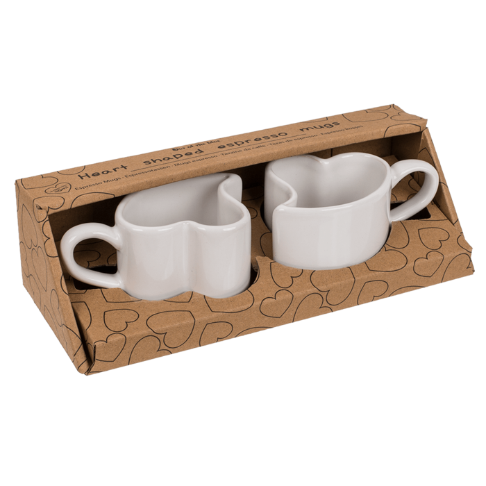 Herzförmige Espressotasse,