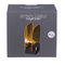Schwarzer Glas-Teelichthalter, Infinity candle,