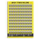 Kratz-Poster, 100 Tage Fitness,