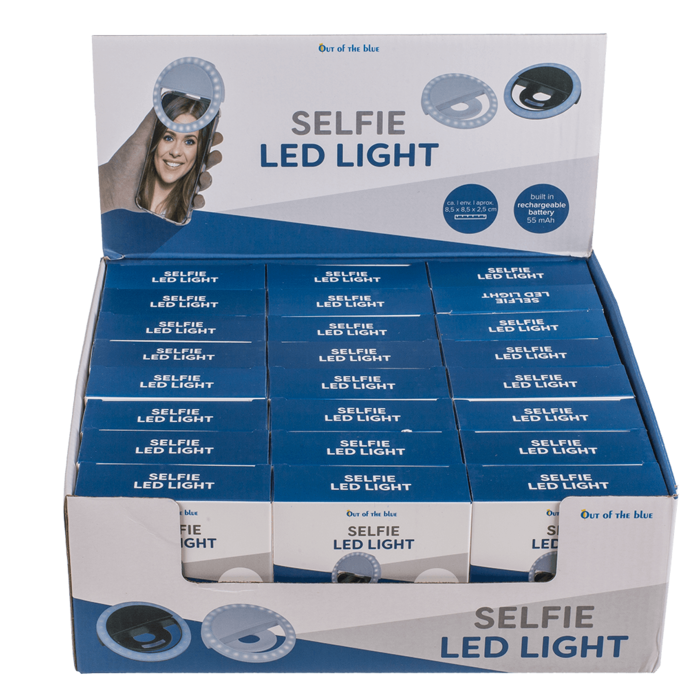 Selfie LED Ring, mit 28 LED, mit USB Anschluss,