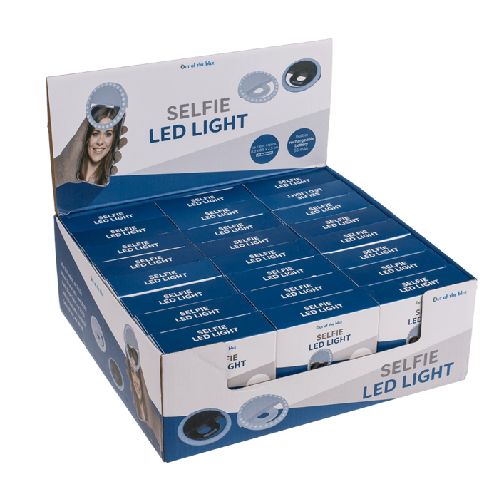 Selfie LED Ring, mit 28 LED, mit USB Anschluss,