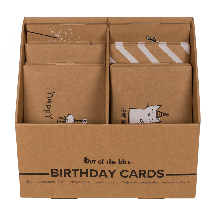 Kraftpapier Geschenkkarte 2 in 1,