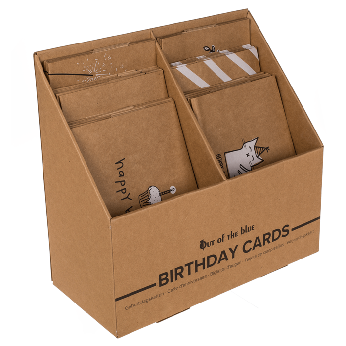 Kraftpapier Geschenkkarte 2 in 1,