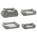 Hundebett, Lounge, 3er Set, grau