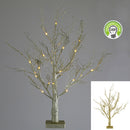 LED Baum, Glitzer, 24 LEDs, ca. 60cmH