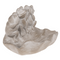Vogeltränke, Frösche, ca. 21,5 x 14,5 x 16 cm,