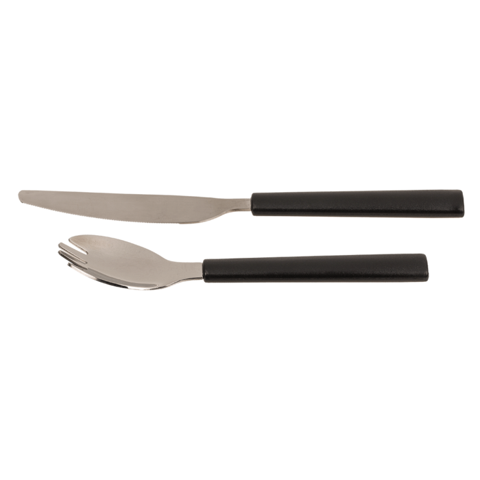 Camping Besteckset, 2-teiliges Set,