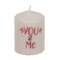 Stumpenkerze, You & Me,