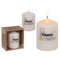 Stumpenkerze, Happy Birthday,