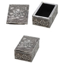 Schmuckdose Shiva, silber, ca. 8x5cm