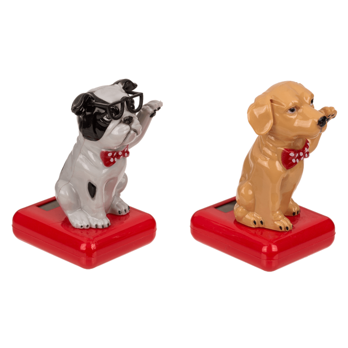 Bewegliche Figur, Winkender Hund,