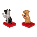 Bewegliche Figur, Winkender Hund,
