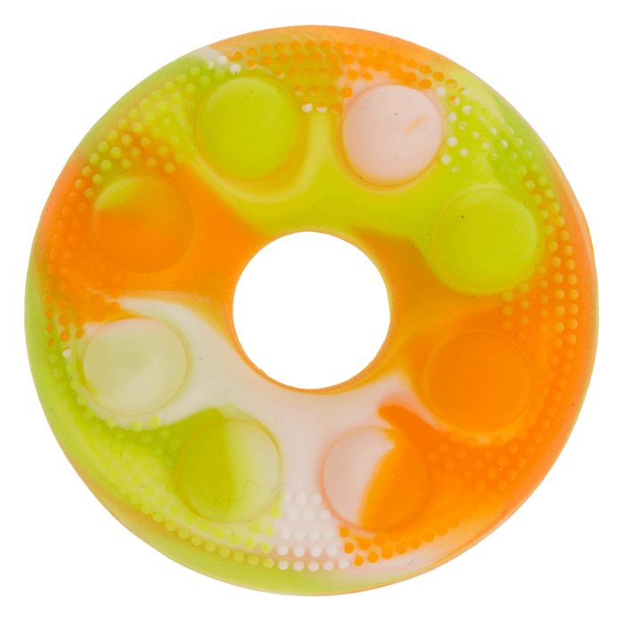 Fidget Pop Toy, Donut, ca. 7 x 3,5 cm,