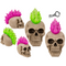 Spardose mit Schloss, Totenkopf, Punk,