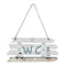 Schild WC Maritim, 23x11cm