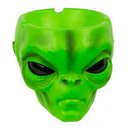 Aschenbecher, Alien Kopf, ca. 10 x 7 cm,
