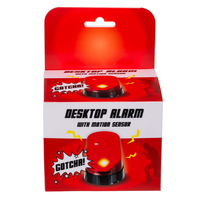 Desktop-Alarm mit Bewegungssensor, ca. 10,5 cm,