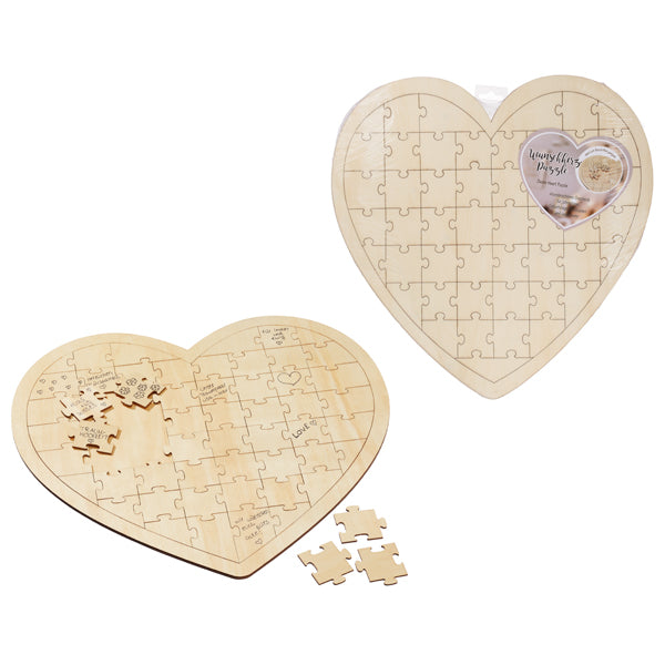 Wunschherz Puzzle 47 x 44cm