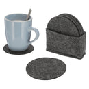 Untersetzer aus Filz rund Ø 10cm, 8er Set
