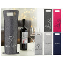 Flaschentasche Filz Geschenk 6/s