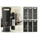 Flaschentasche Filz Geschenk 6/s