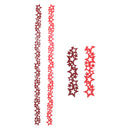 Tischband Sterne Filz 2/s ca. 120cm x 7cm