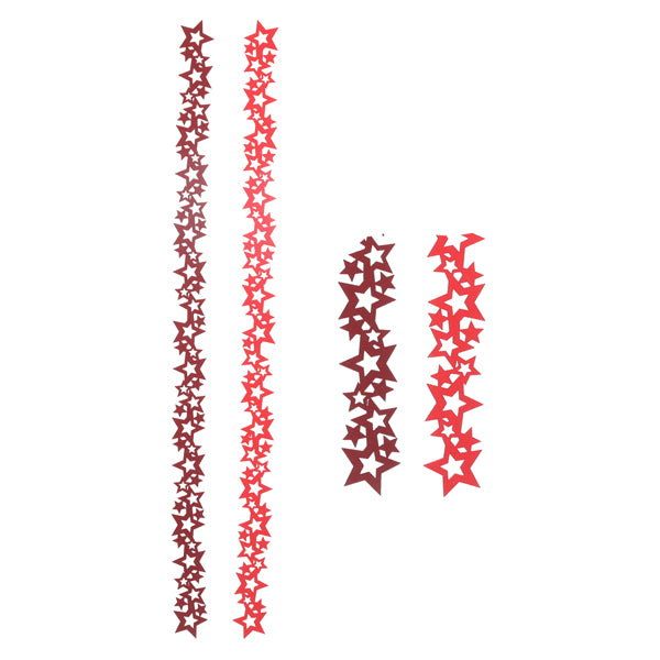 Tischband Sterne Filz 2/s ca. 120cm x 7cm