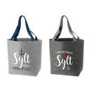 Shopper Sylt aus Filz 2/s ca. 49x38cm