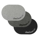 Tischset Filz oval Lieblingsplatz 3/s 45x30cm