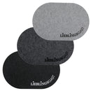 Tischset Filz oval Lieblingsgast 3/s 45x30cm