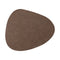 Tischset PVC Stone Lederoptik braun
