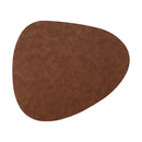Tischset PVC Stone Lederoptik cognac