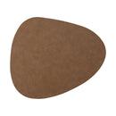 Tischset PVC Stone Lederoptik hellbraun